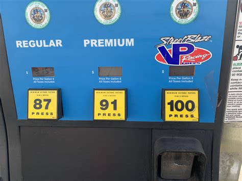 That rating has nothing to do with more power, better mileage, or cleaner gas. . 100 octane near me